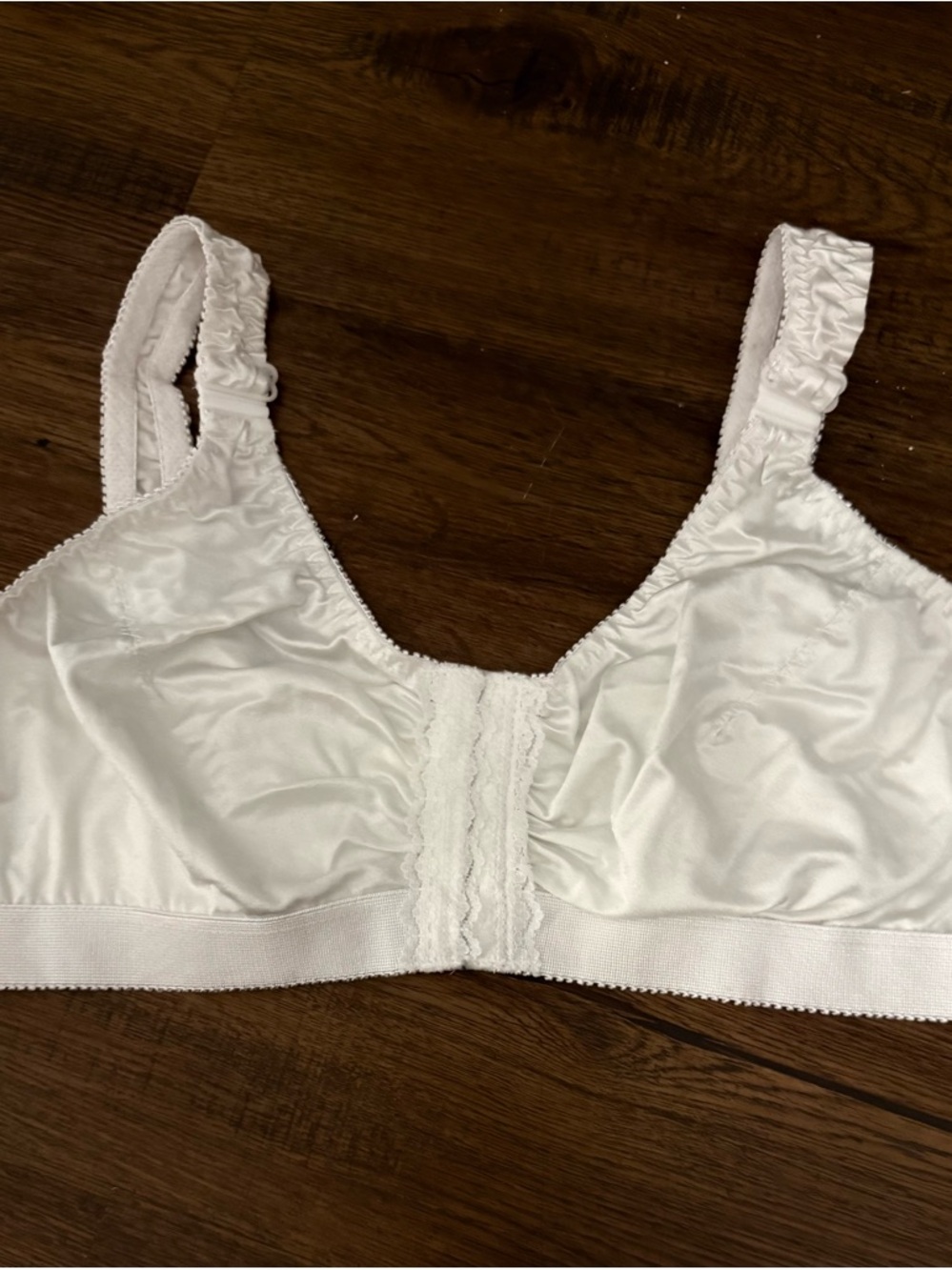 Comfort Stretch Wireless Bra - White